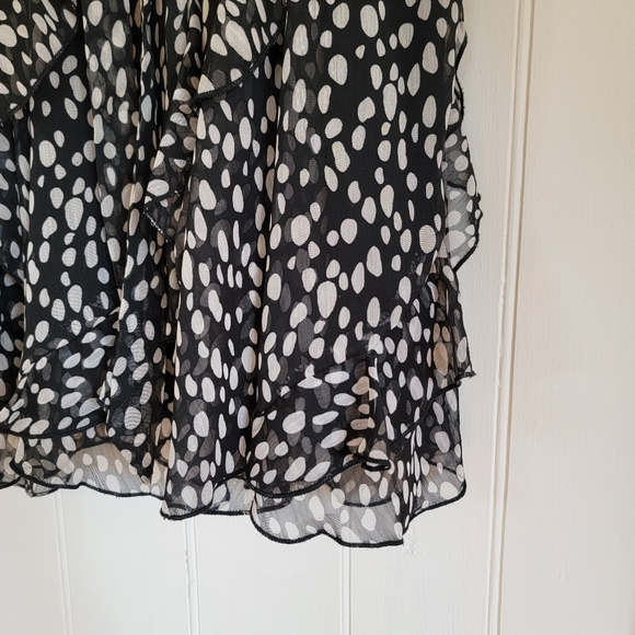 Midi dress black and white sixe M - Picture 9 of 12